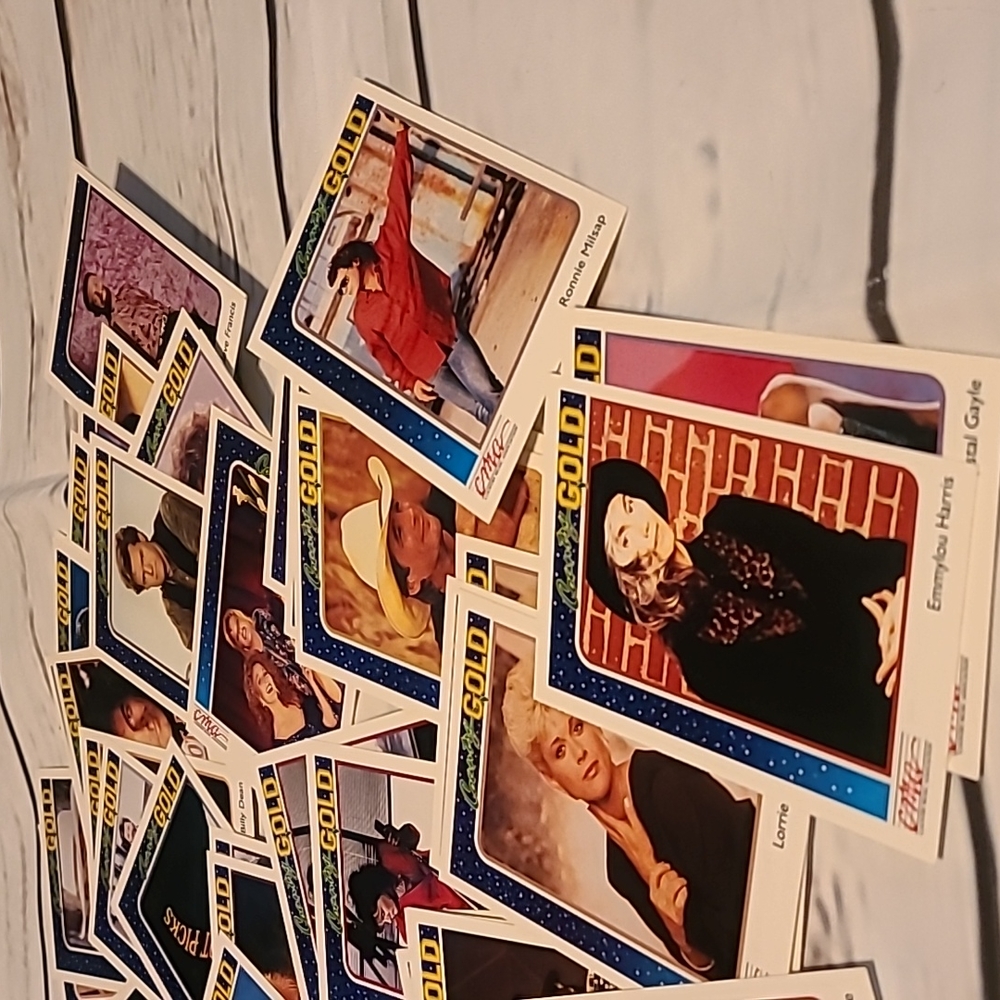 Vintage 1992 CMA Country Gold Trading Cards - Picture 3 of 3